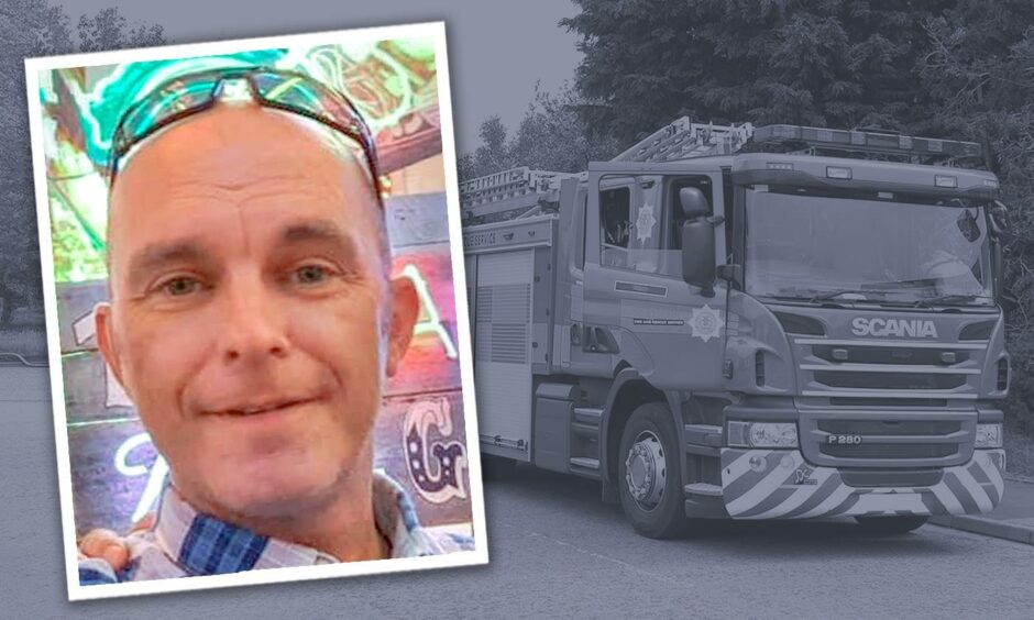Cupar firefighter Colin Speight had worked at fire stations across Fife.