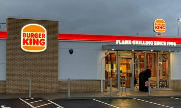 The new Burger King in Cupar.