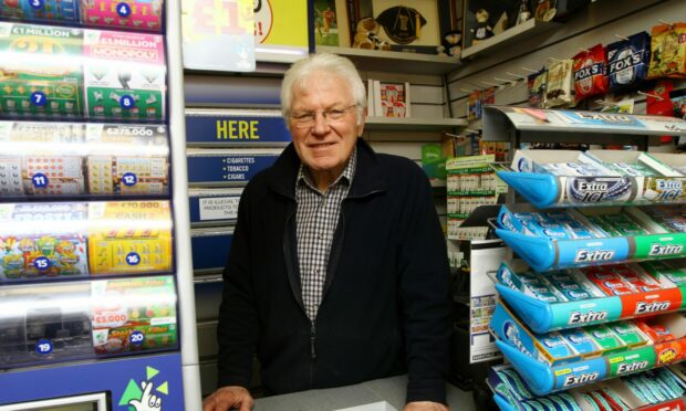 Dave Forbes is closing his shop after 30 years. Image: DC Thomson
