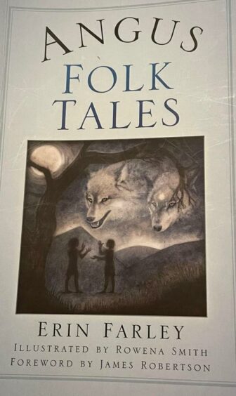 Book cover of Angus Folk Tales. 