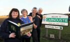 Carnoustie Twinning Association members Jan and Simon Scott and Anne and Max Fordyce. Pic: Gareth Jennings/DCT Media.