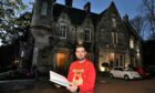 Owner of Taypark House in Dundee, Glenn Roach, with an empty diary after 100 bookings were cancelled following the latest government suggestion to cancel Christmas parties.