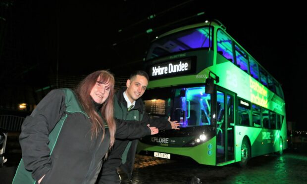 electric bus dundee