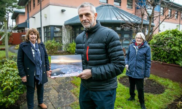 Moira Nicoll, John Bell and Jean McEwen. Picture: Kim Cessford.