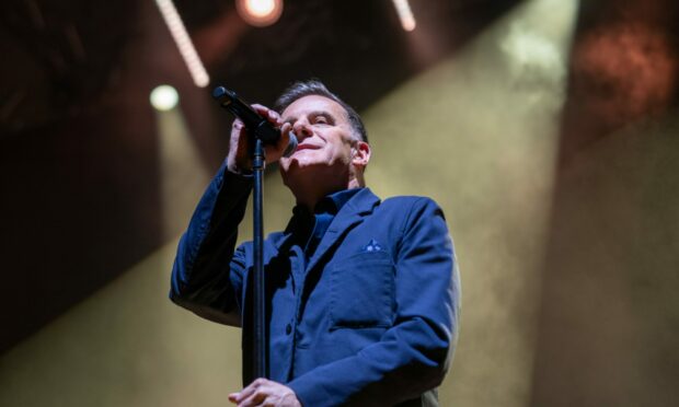 Deacon Blue's Ricky Ross at the Caird Hall last year. Image: Kenny Smith/ DCT Media