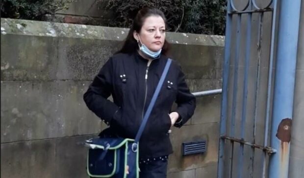 Kerry Jane Duncan leaves Dundee Sheriff Court