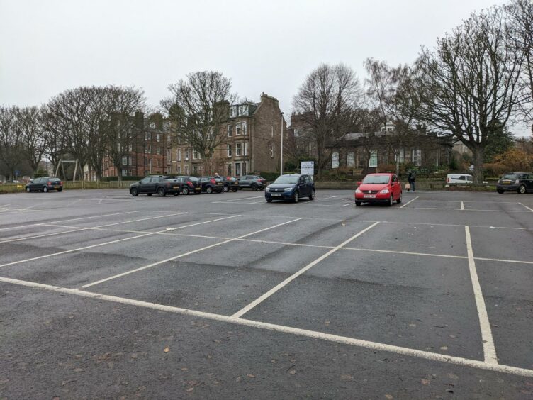 Roseangle car park is one of seven car parks in the West End with charges still in place for parking during the day.