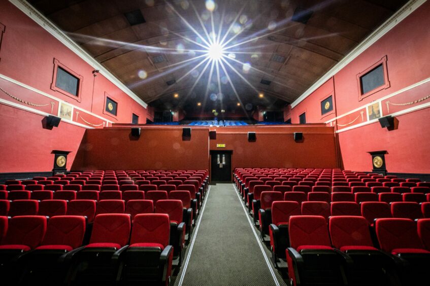 Cinema 1 at NPH Cinema, St Andrews.