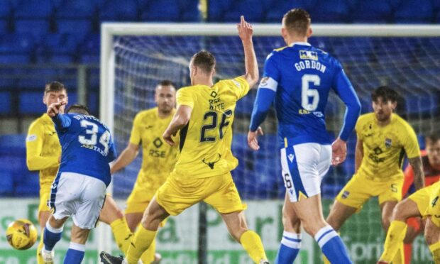 Jacob Butterfield scored against Ross County.