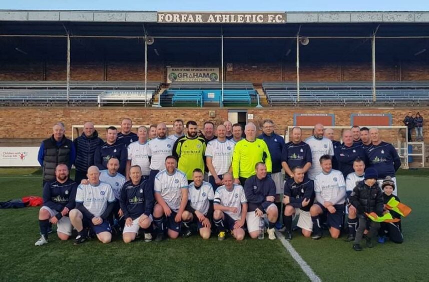 The Forfar Stags at Station Park.