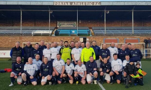 The Forfar Stags at Station Park.