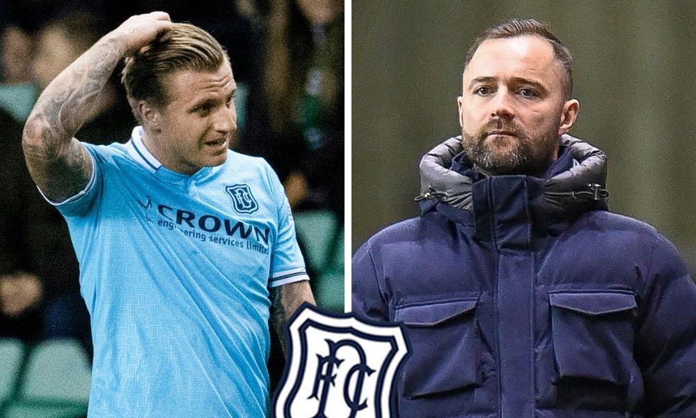 Jason Cummings fell-foul of then-Dundee manager James McPake. Image: SNS