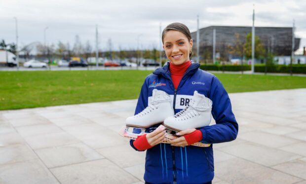 Dundee ice skating champion Natasha McKay is performing at Winterfest.