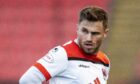 David Goodwillie in action for Clyde.