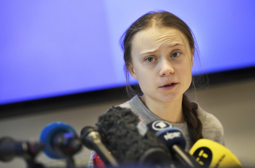 Greta Thunberg pulled out of the Edinburgh International Book Festival. 