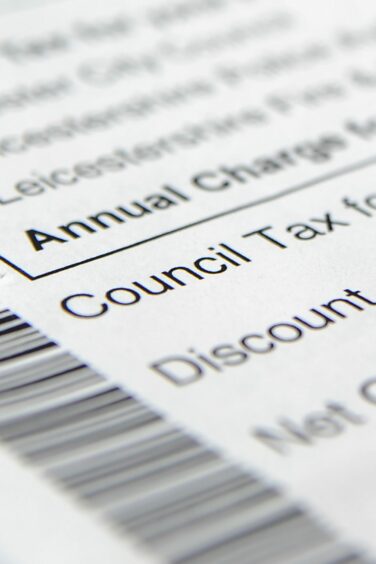council tax bill.