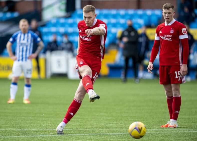 Cosgrove in action for Aberdeen.