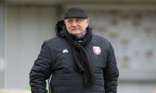 Arbroath boss Dick Campbell