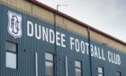 Dens Park, the home of Dundee Football Club.