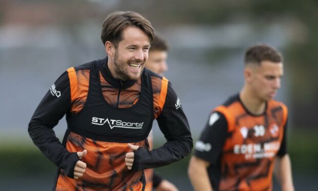 Marc McNulty is enjoying his football at Dundee United