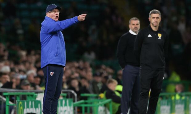 McGlynn and Ange Postecoglou