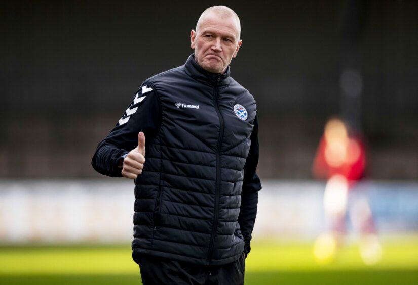 Lee Bullen took charge of Ayr United for the first time.