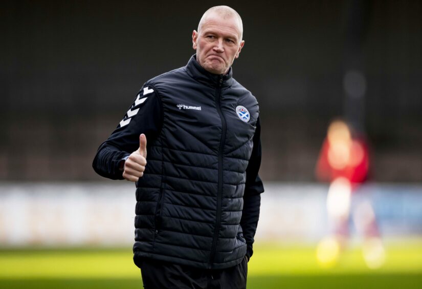 Ayr United boss Lee Bullen.