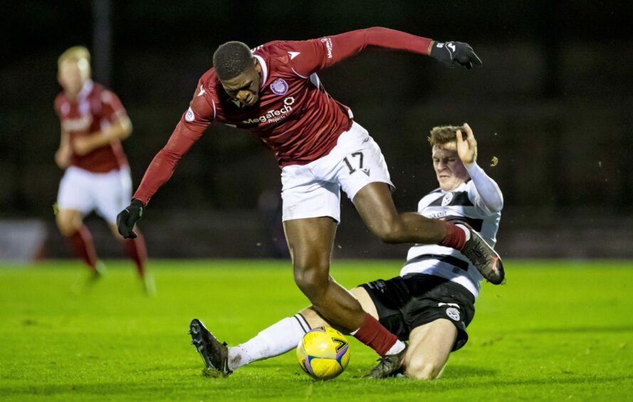 Nouble is a top talent and will be a tough player for Arbroath to replace.
