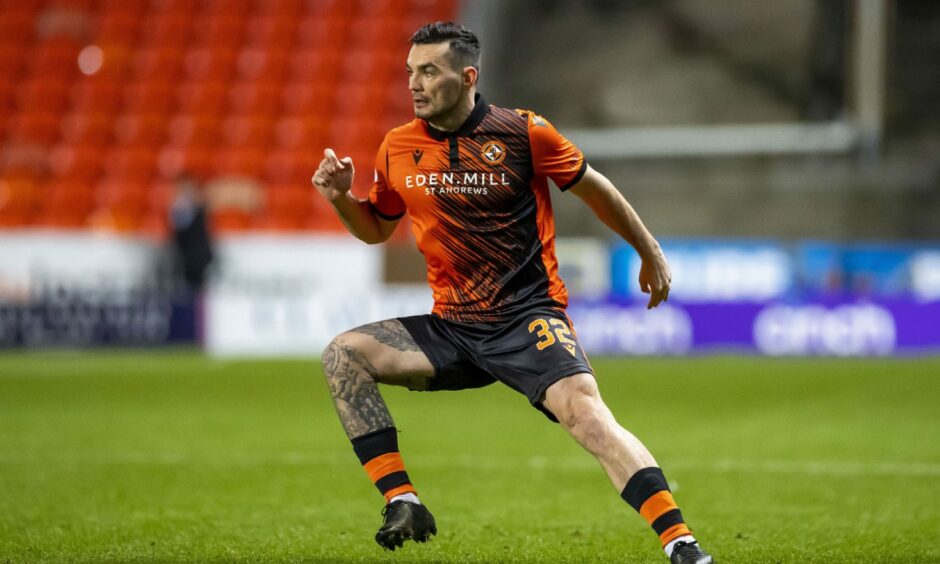 Tony Watt made his Dundee United debut as a sub against St Mirren