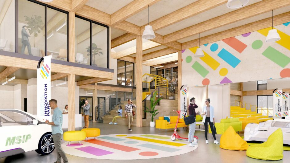 How Inside how the MSIP innovation hub could look.