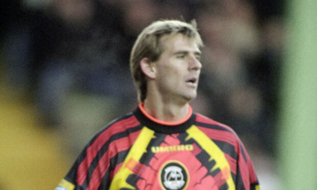 Former Scotland goalkeeper Nicky Walker.