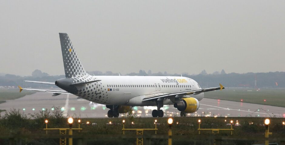 A Vueling plane