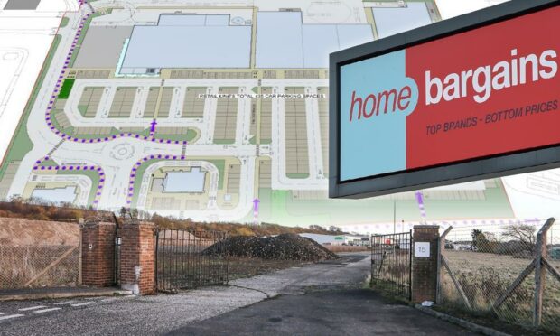 Home Bargains have major plans for the site at Elliot industrial estate in Arbroath.