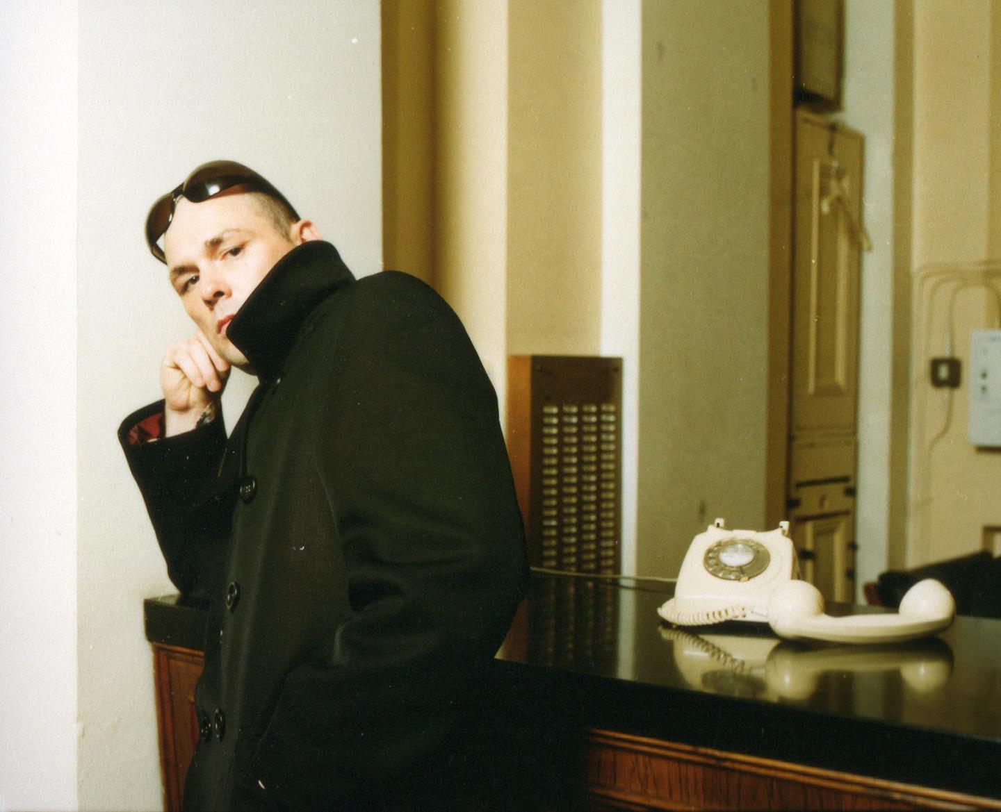 A picture from Billy Mackenzie's last photo shoot. Photo: Mark Guthrie.