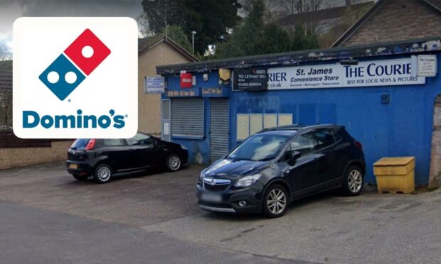 Domino's want to set up a Forfar branch in the town's St James Road. Pic: Clarke Cooper/DCT Media/Google.