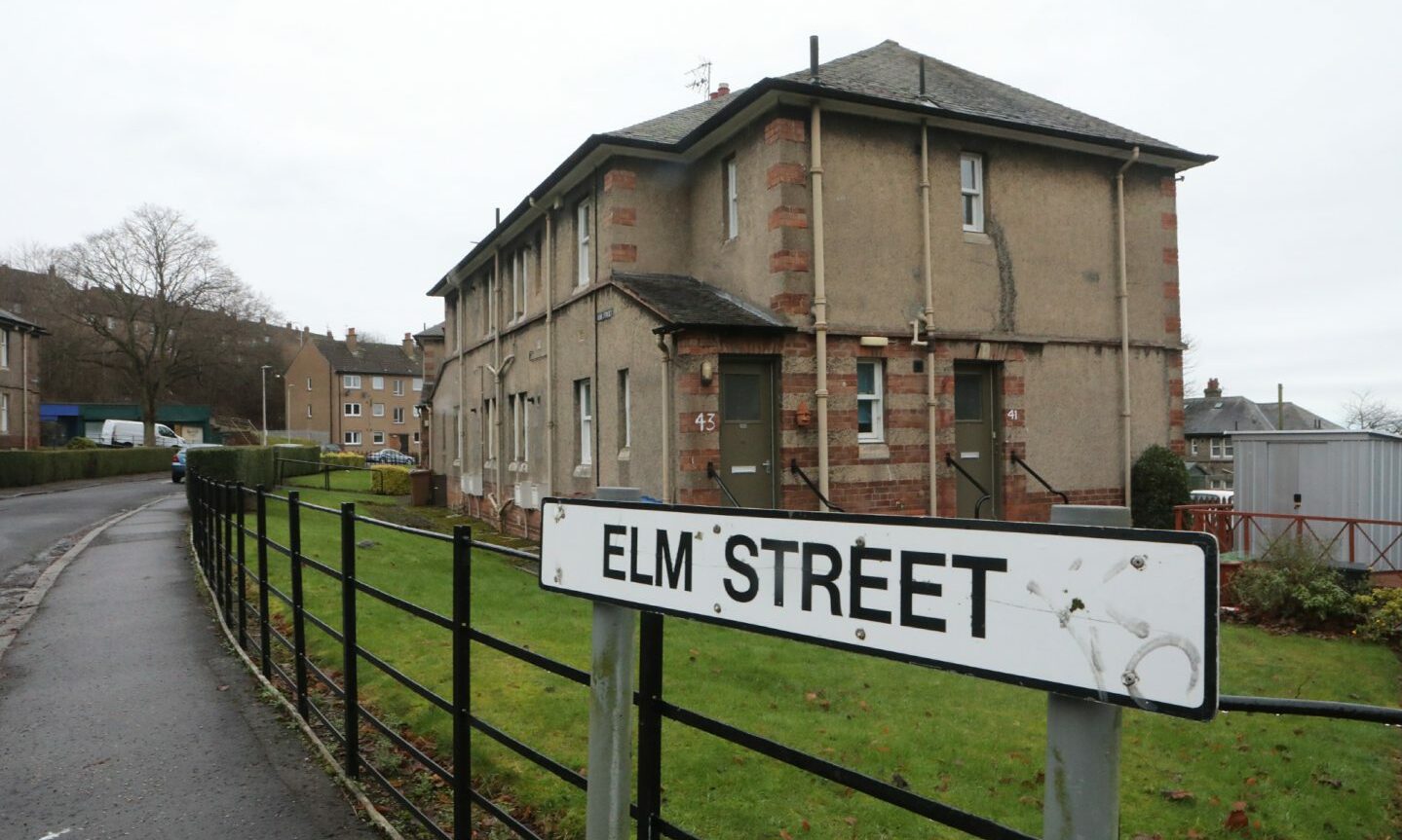Elm Street on the Logie Estate.