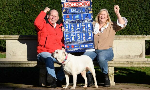 Dundee woman Sandra Black and her husband Ian won £2m on a scratchcard.