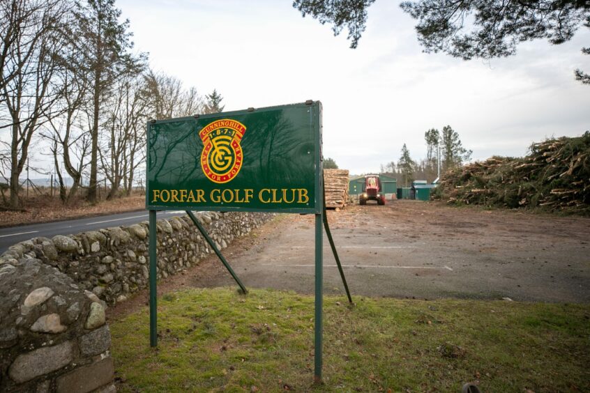 Forfar golf club
