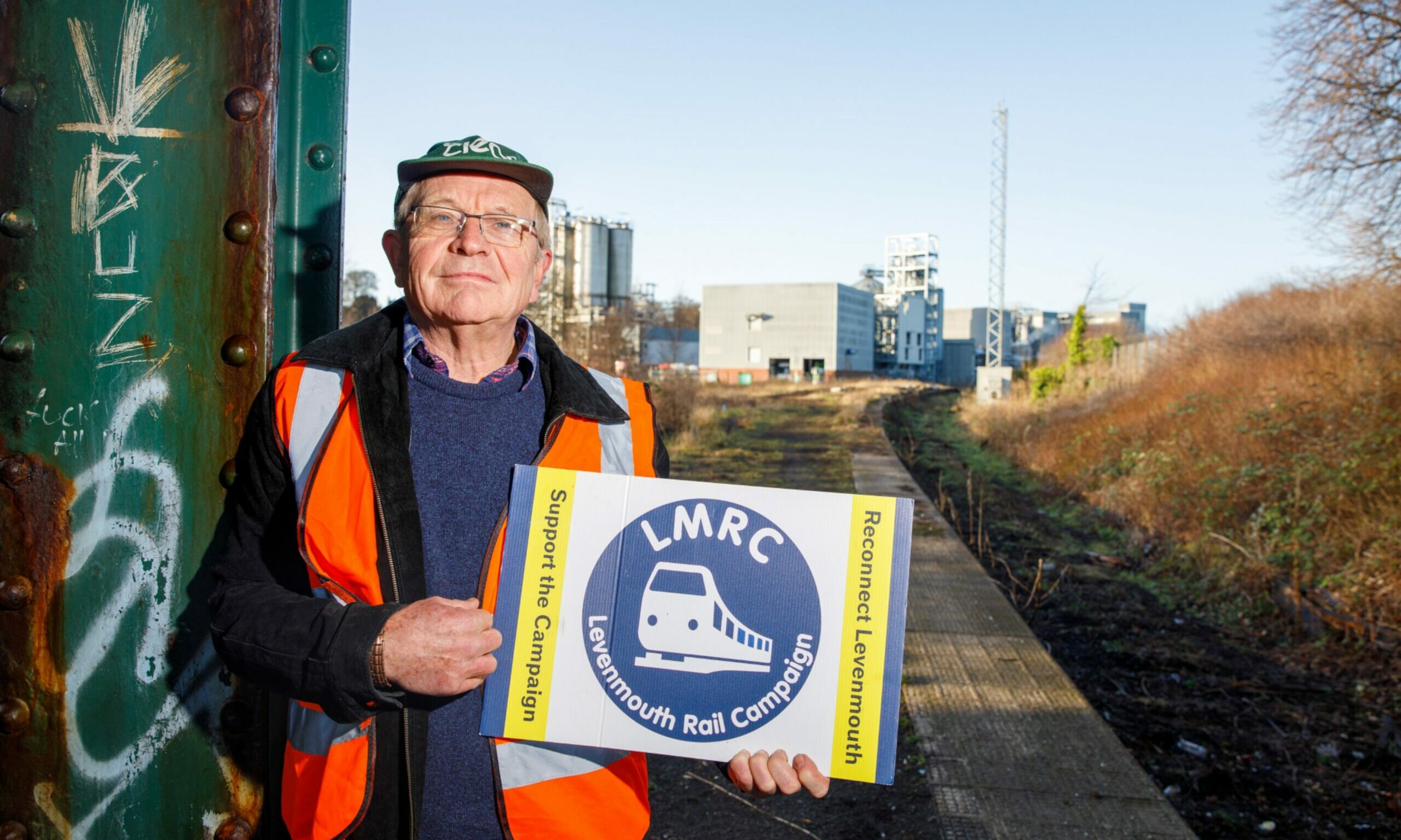 Allen Armstrong, chair of Levenmouth Rail Campaign