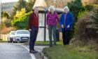 Villagers fear the access to the Fife bus stop is dangerous.