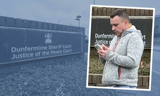 Konrad Komendalowicz went on trial at Dunfermline Sheriff Court.