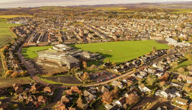 The site of the St Andrews development