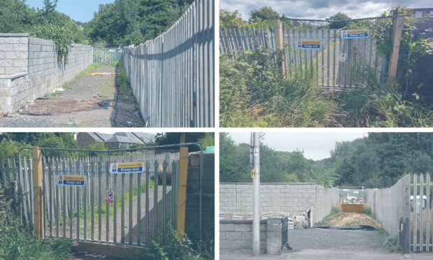 A decision over possible enforcement action to re-open the path has been delayed by Angus councillors.