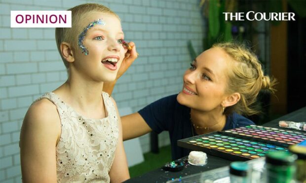 Lily Douglas was given the VIP treatment at the Star Awards run by Cancer Research UK. Photo: Fiona Hanson.