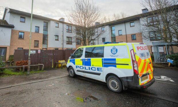 Police at the scene at Culliven Court, Perth.