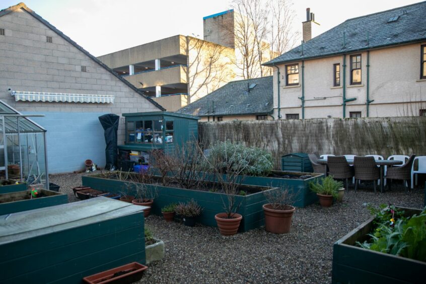 The gardens near the former public toilets are already looked after by Plus Perth members.