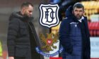 Dundee boss James McPake and St Johnstone manager Callum Davidson