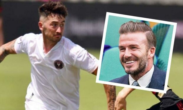 Jay Chapman was with David Beckham's MLS franchise Inter Miami before joining Dundee. Supplied by Shutterstock/SNS