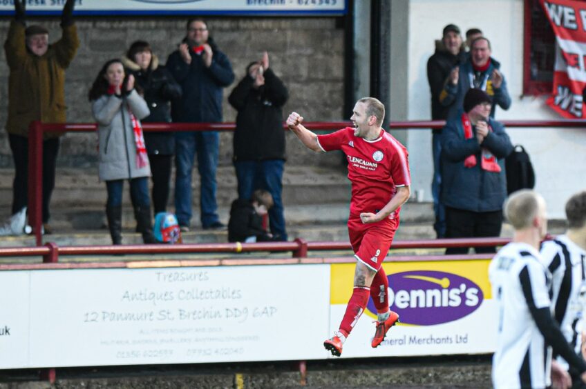 Garry Wood was happy to get on the scoresheet - but admits his goal counted for nothing.