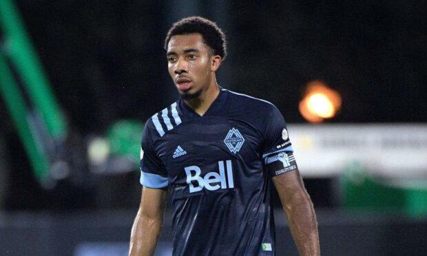 Theo Bair in action for Vancouver Whitecaps.